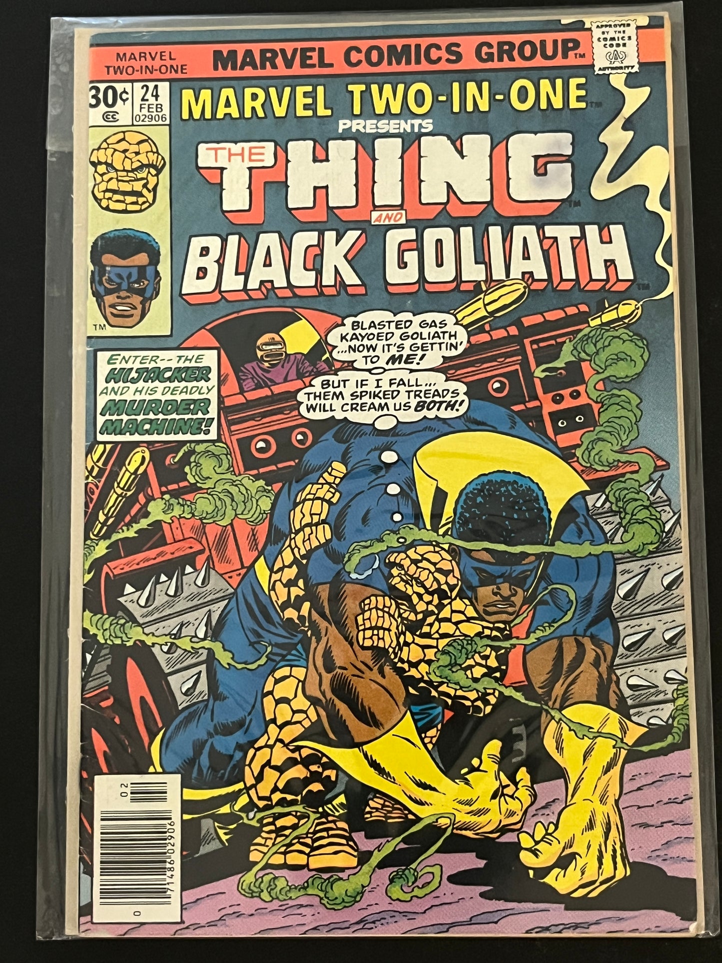 Marvel Two-In-One 24 F+