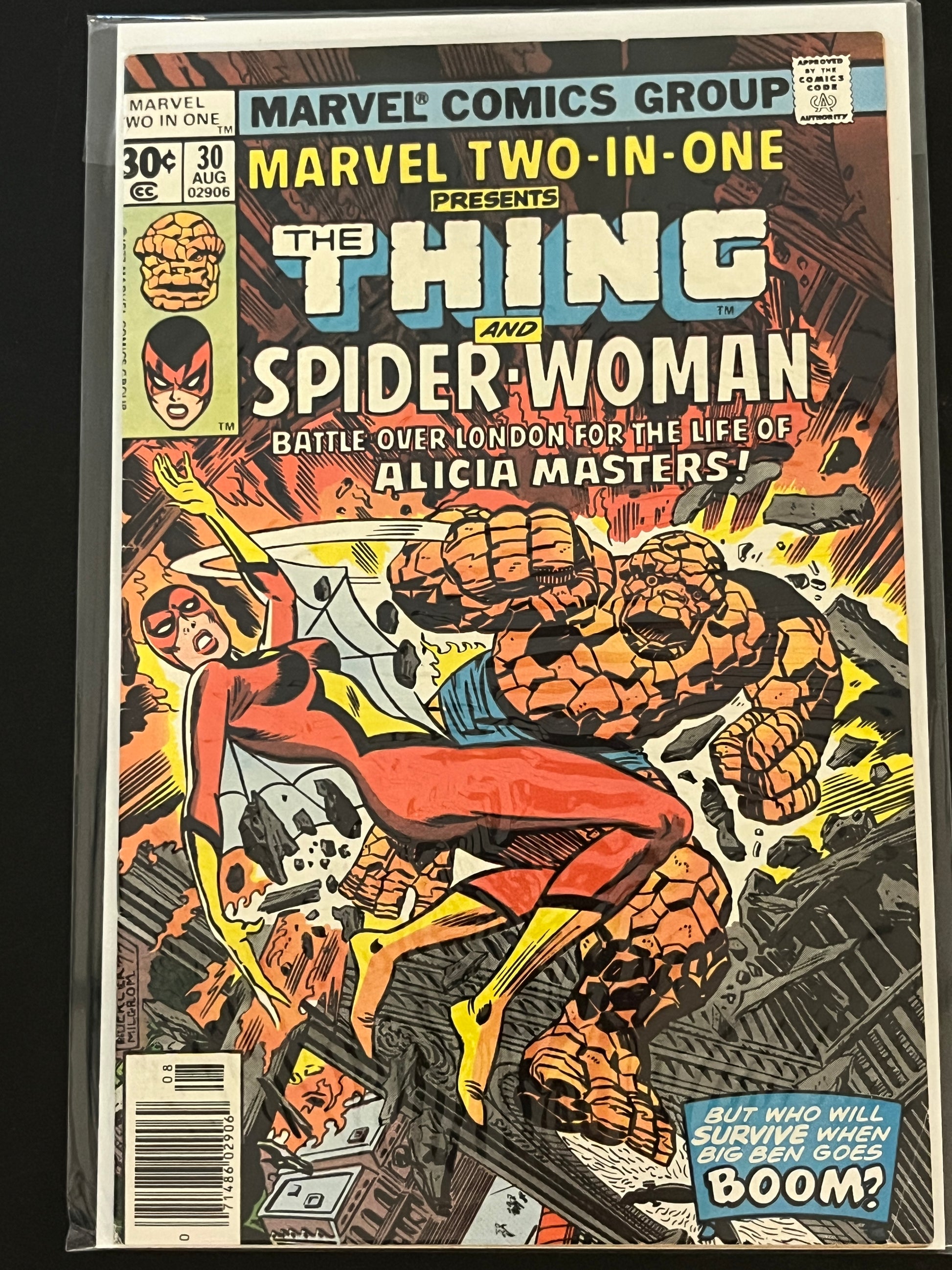 Marvel Two-In-One 30 F+