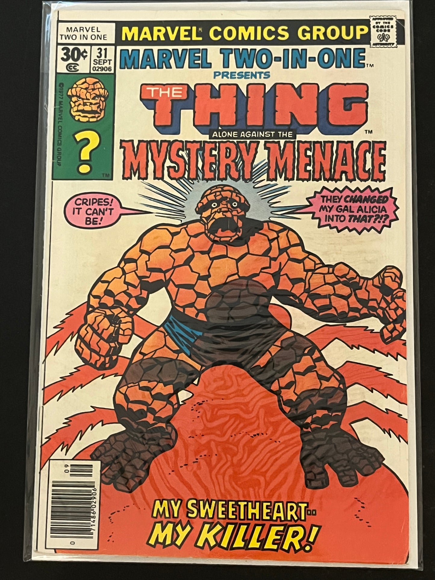 Marvel Two-In-One 31 F+