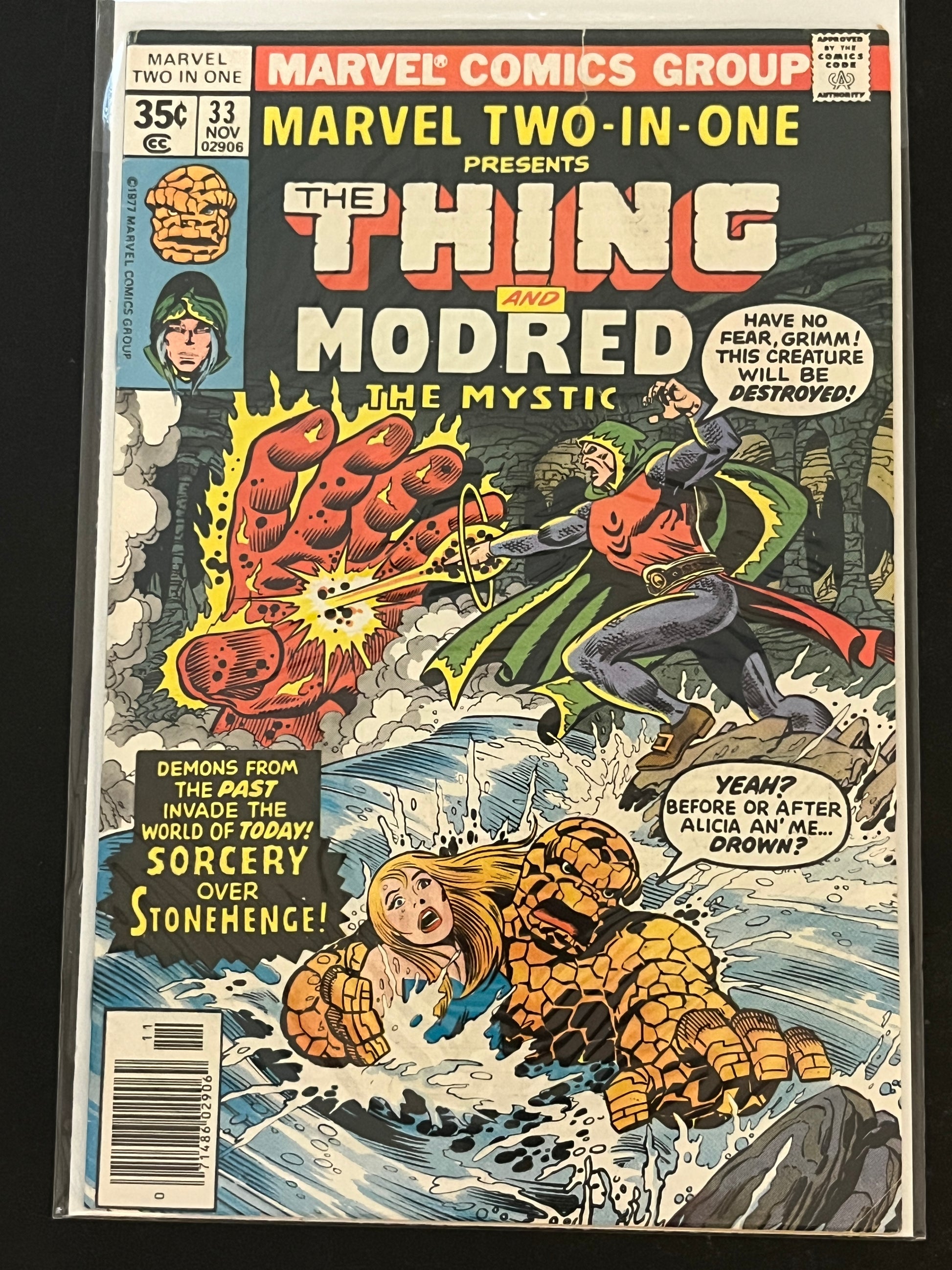 Marvel Two-In-One 33 VF