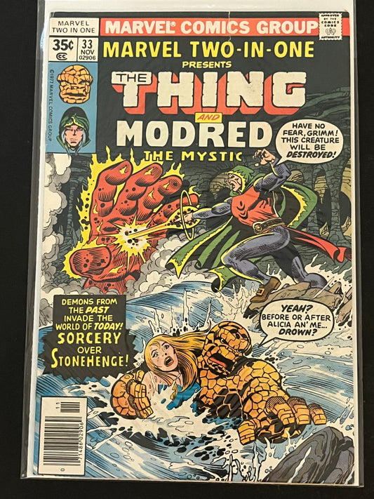 Marvel Two-In-One 33 VF