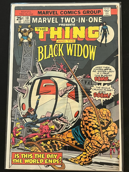 Marvel Two-In-One 10 F