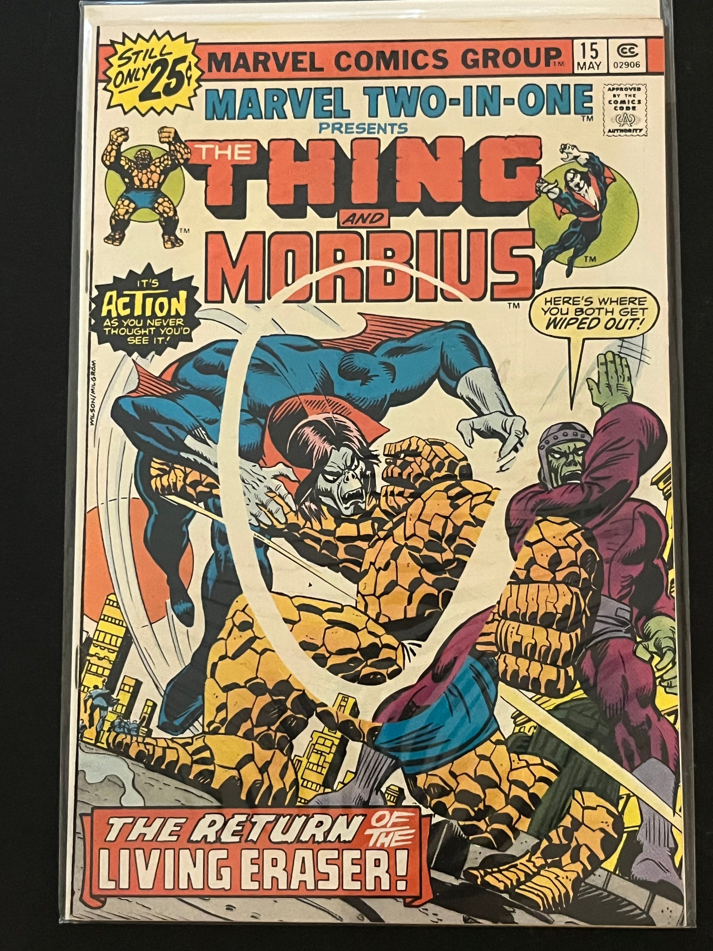 Marvel Two-In-One 15 VF+