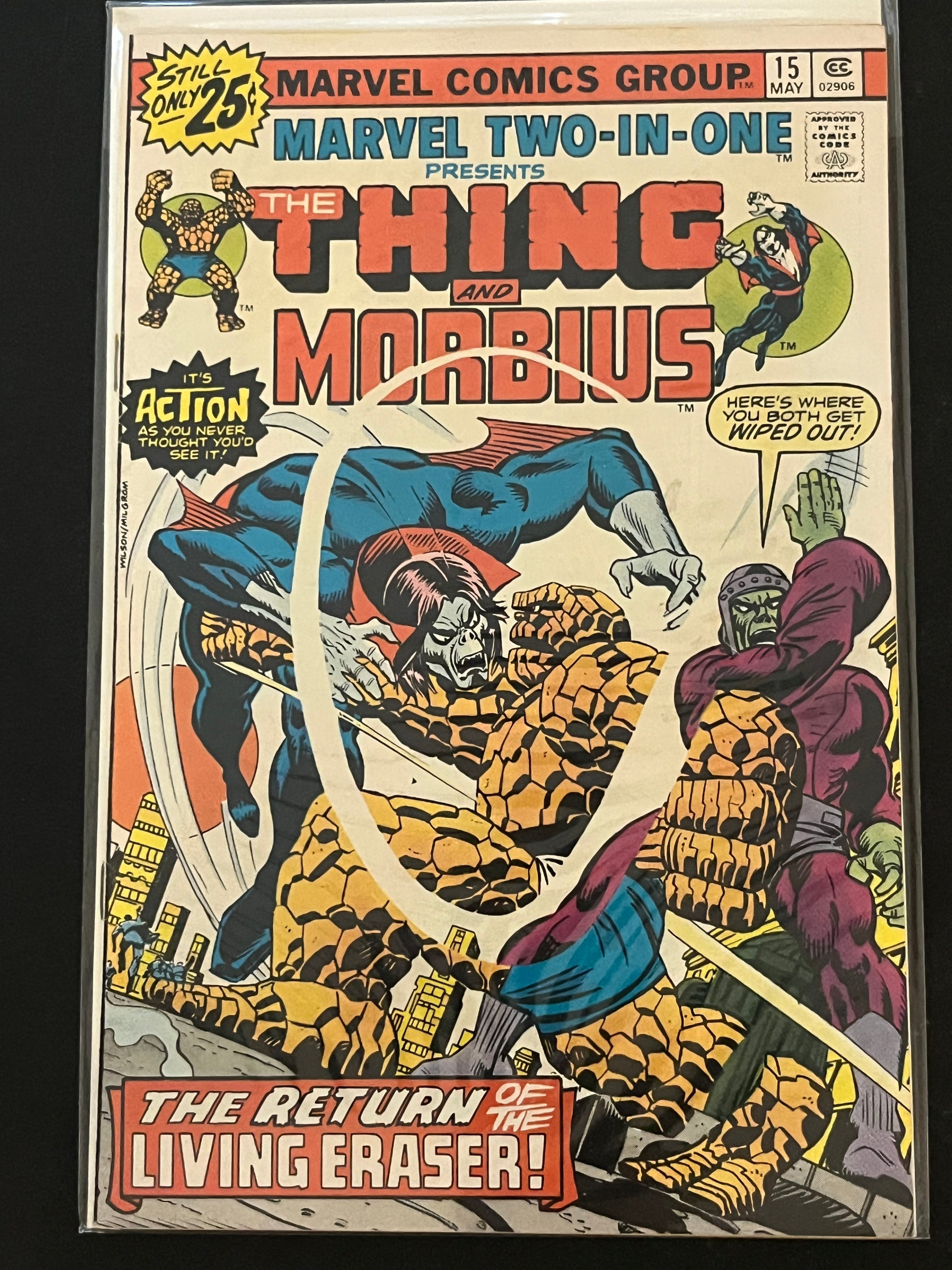 Marvel Two-In-One 15 VF+