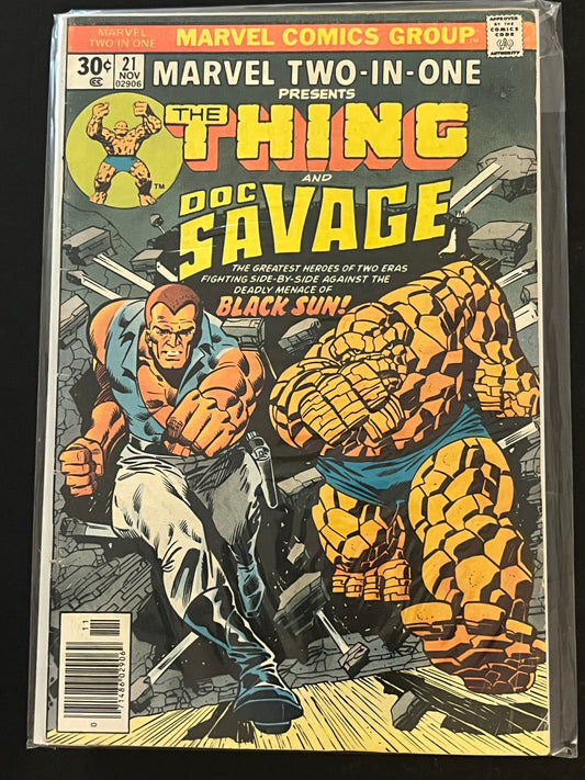 Marvel Two-In-One 21 VG