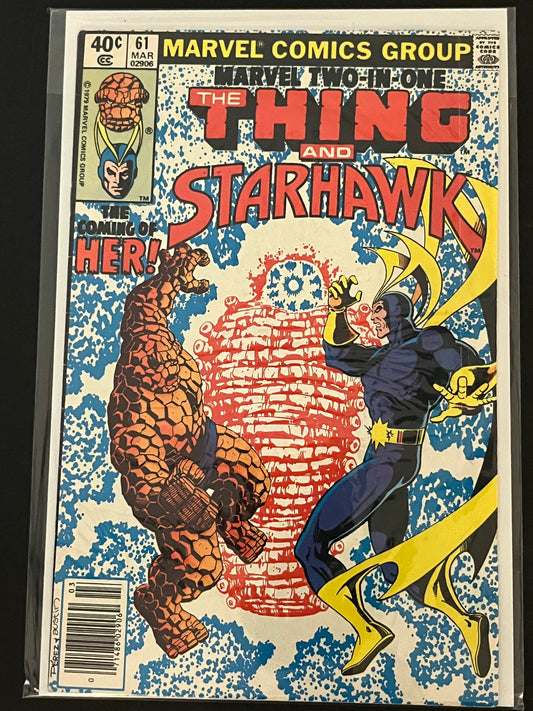 Marvel Two-In-One 61 VF+