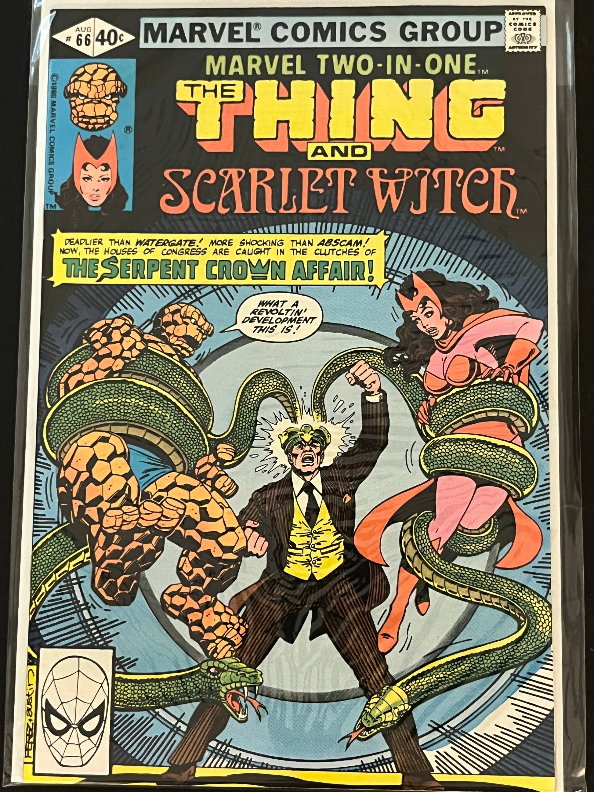 Marvel Two-In-One 66 NM