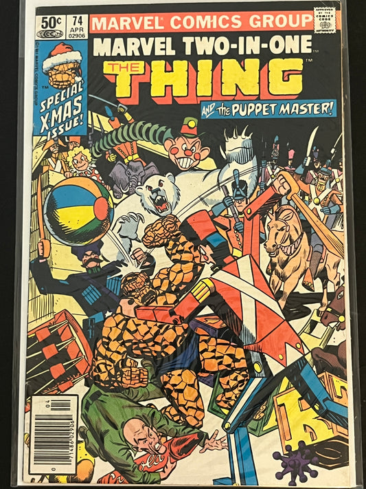 Marvel Two-In-One 74 F