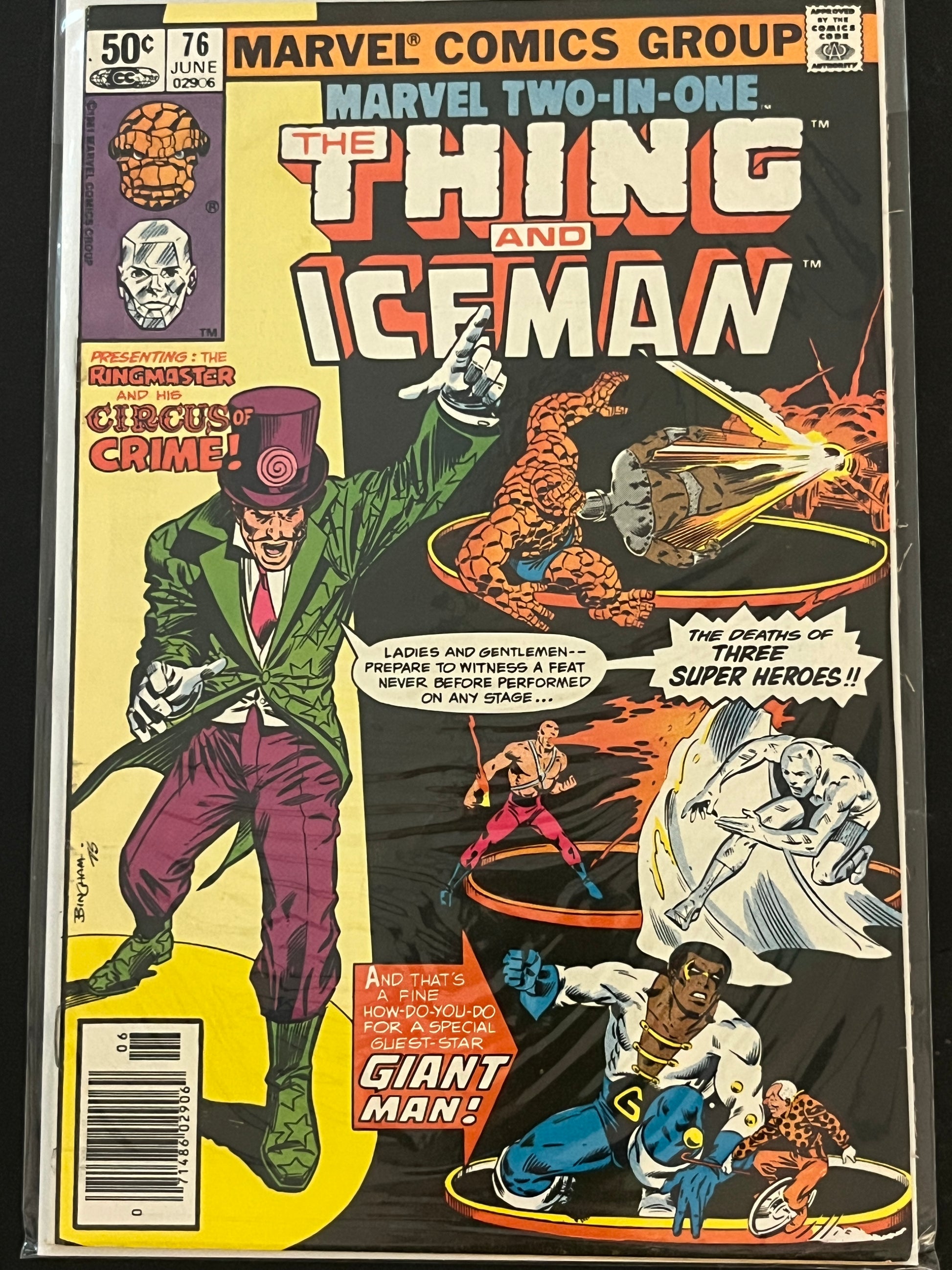 Marvel Two-In-One 76 High Grade