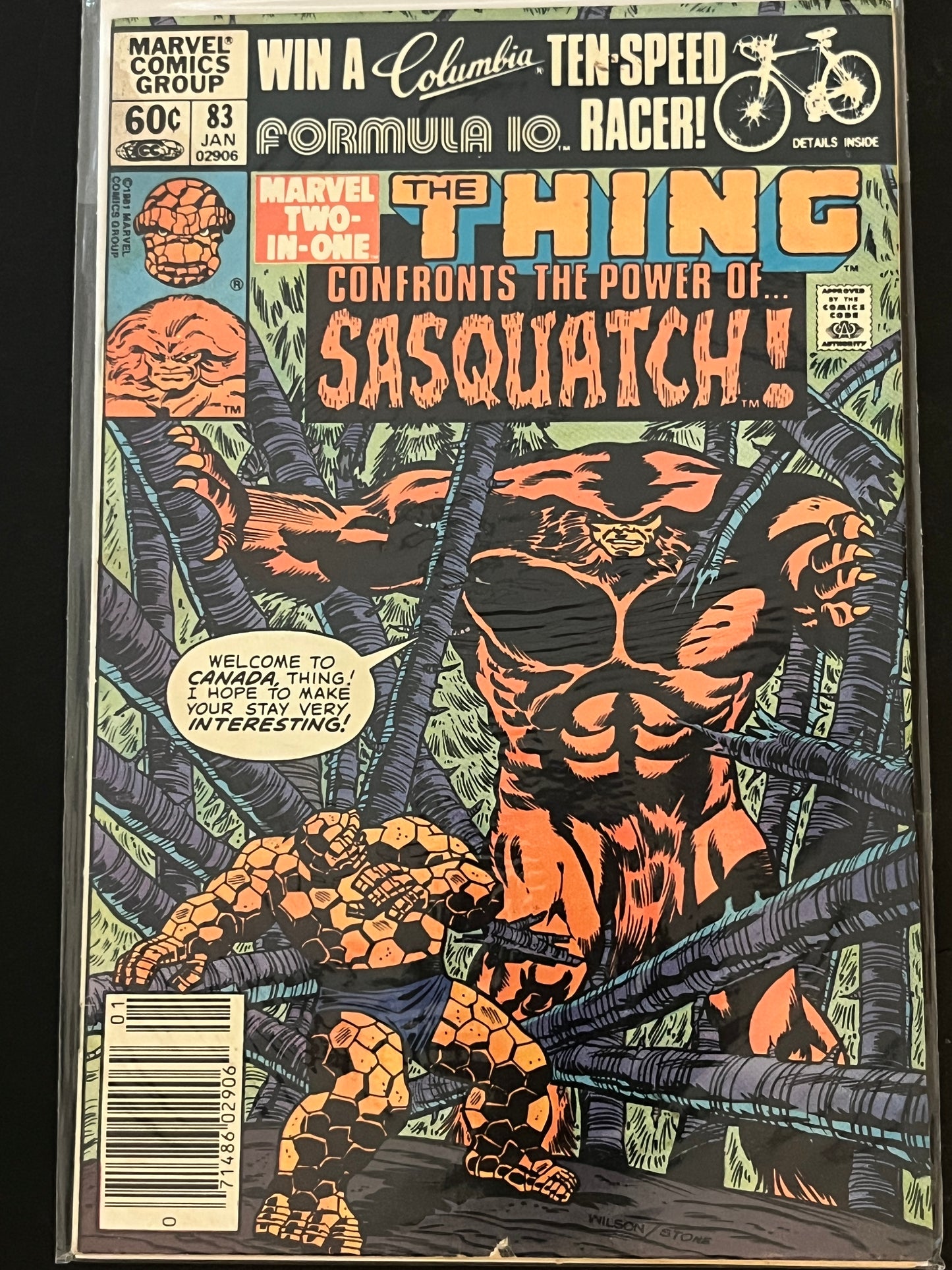 Marvel Two-In-One 83 High Grade