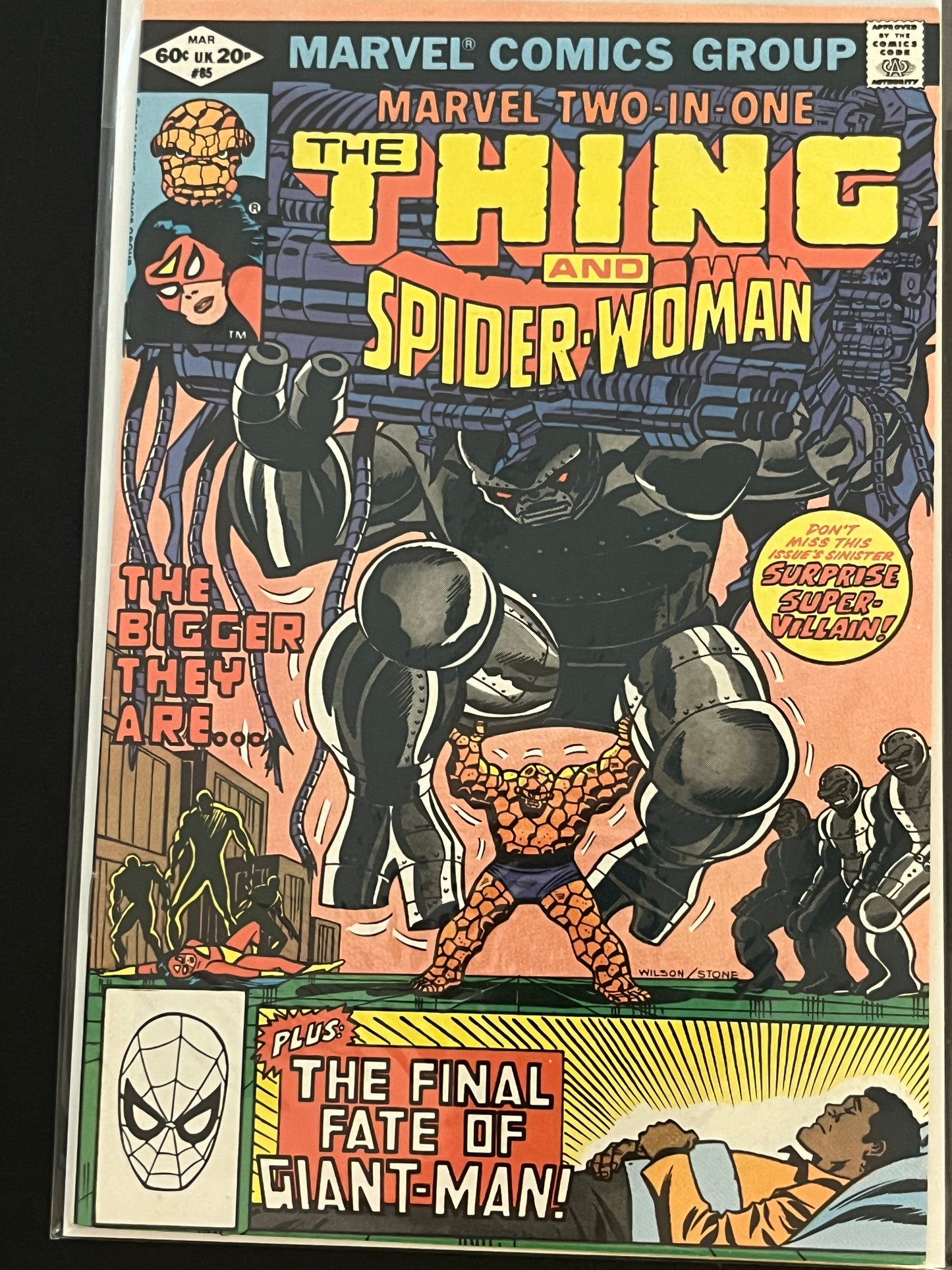 Marvel Two-In-One 85 High Grade