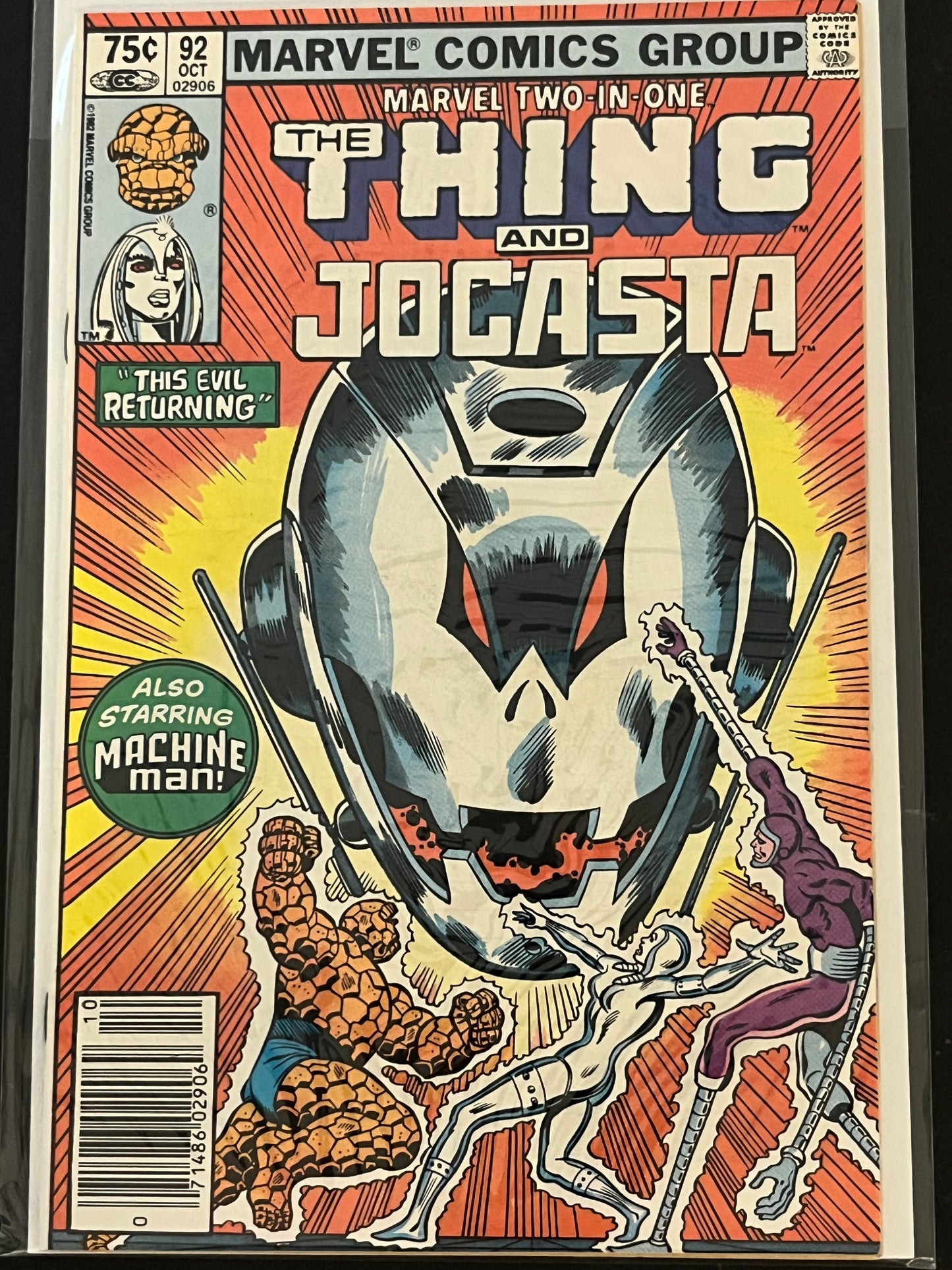 Marvel Two-In-One 92 High Grade