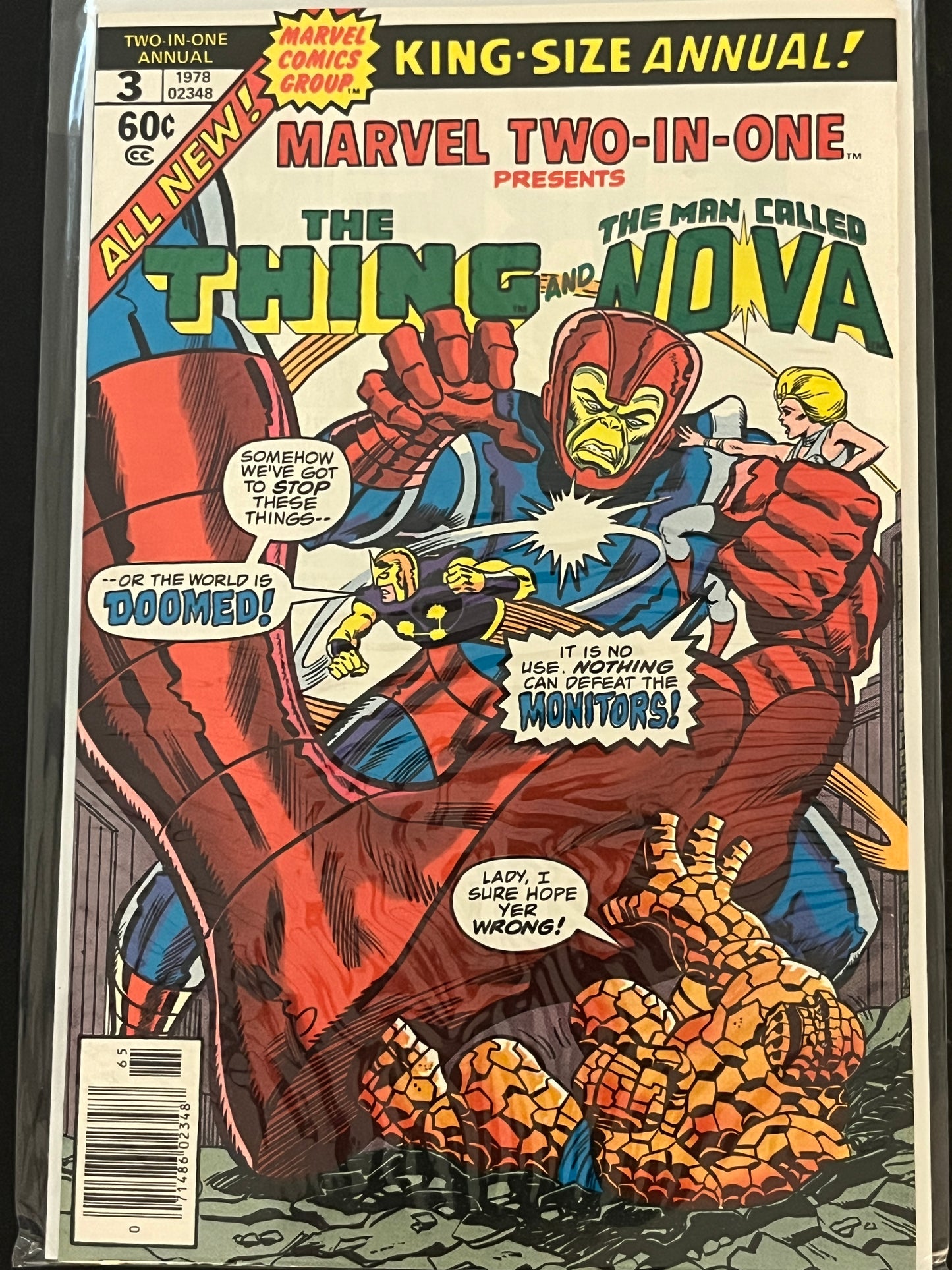 Marvel Two-In-One Annual 3 NM