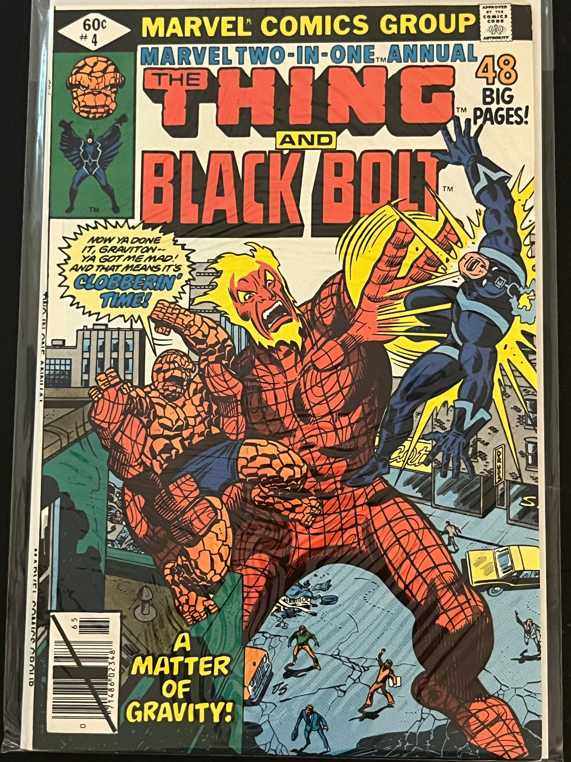 Marvel Two-In-One Annual 4 NM