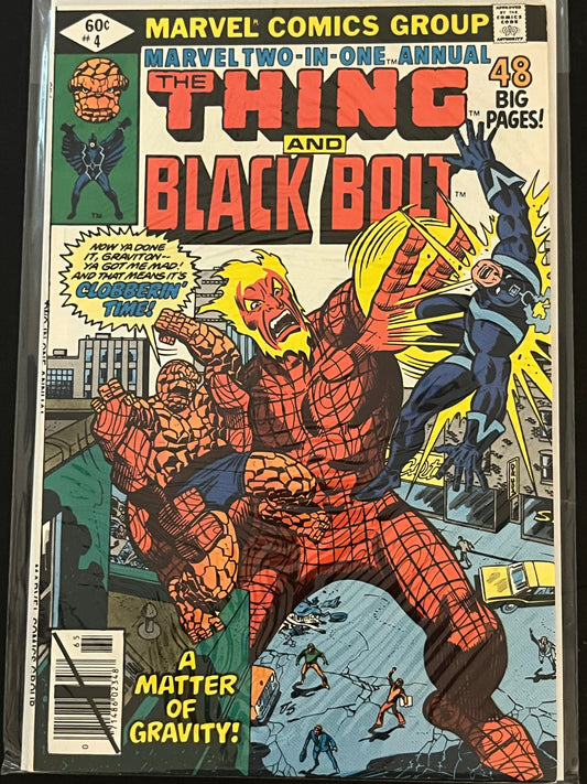 Marvel Two-In-One Annual 4 NM