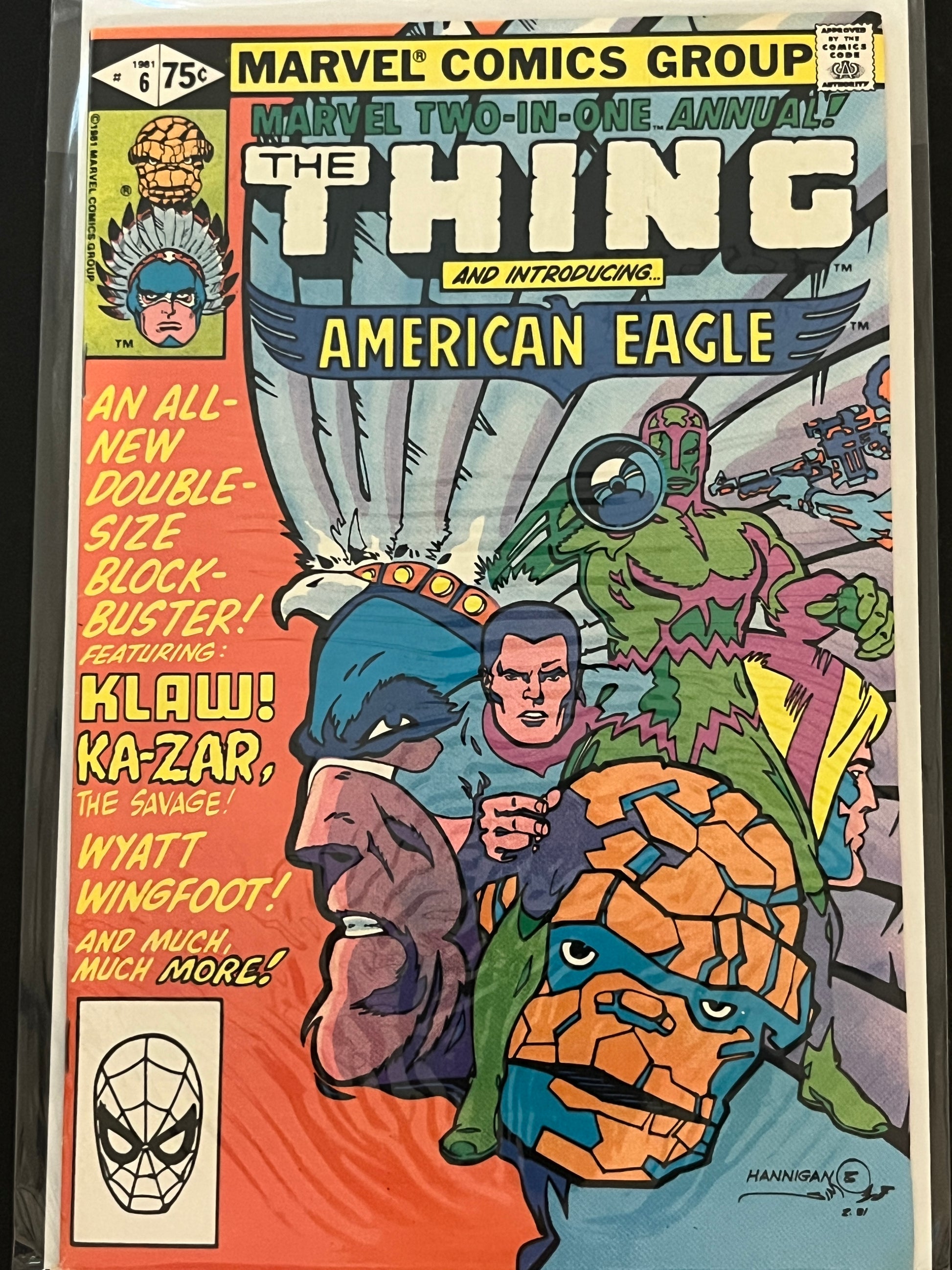 Marvel Two-In-One Annual 6 NM