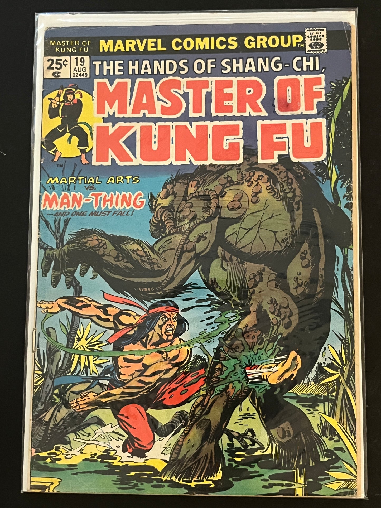 Hands of Shang-Chi, Master of Kung Fu 19 VG