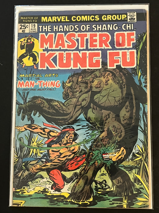 Hands of Shang-Chi, Master of Kung Fu 19 VG