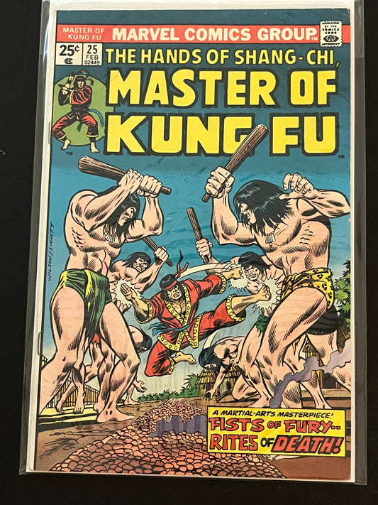 Hands of Shang-Chi, Master of Kung Fu 25 VF