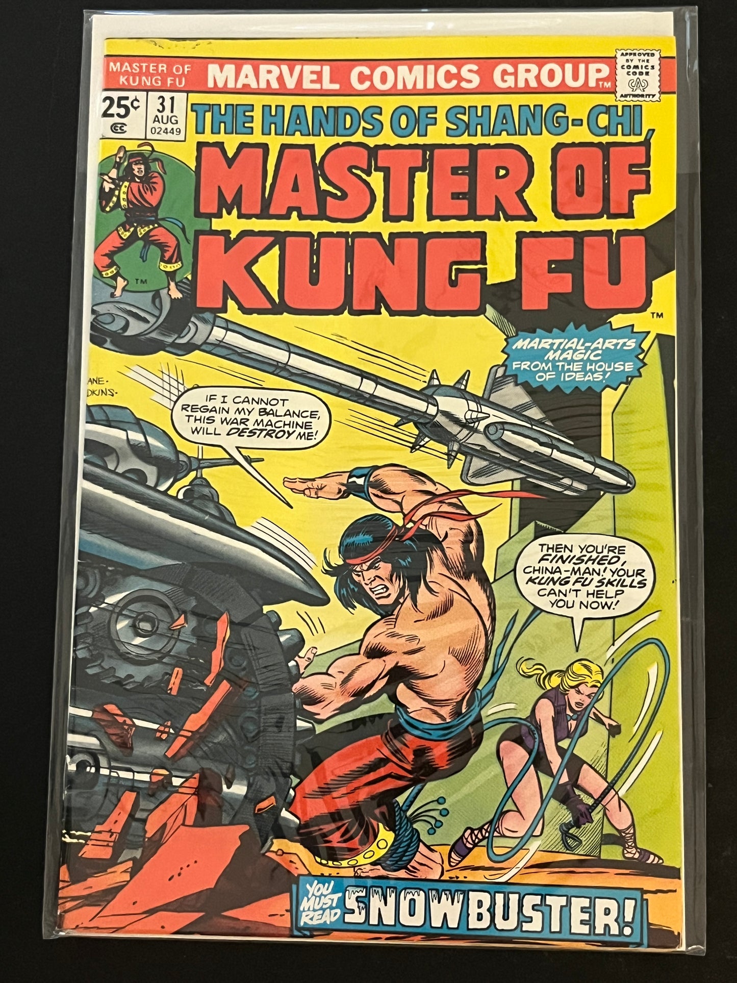 Hands of Shang-Chi, Master of Kung Fu 31 VF