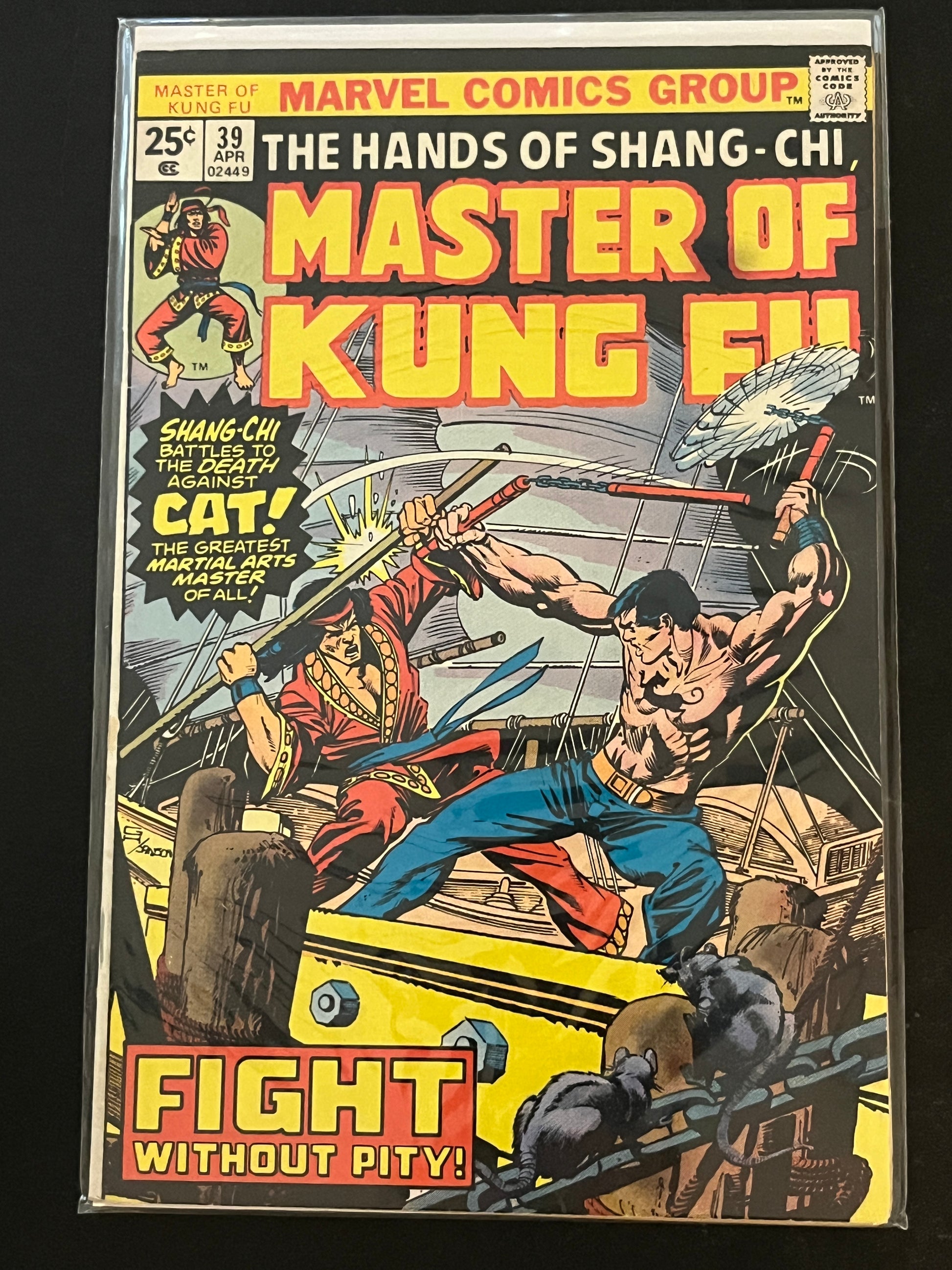 Hands of Shang-Chi, Master of Kung Fu 39 VF