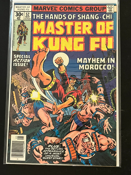 Hands of Shang-Chi, Master of Kung Fu 52 VF