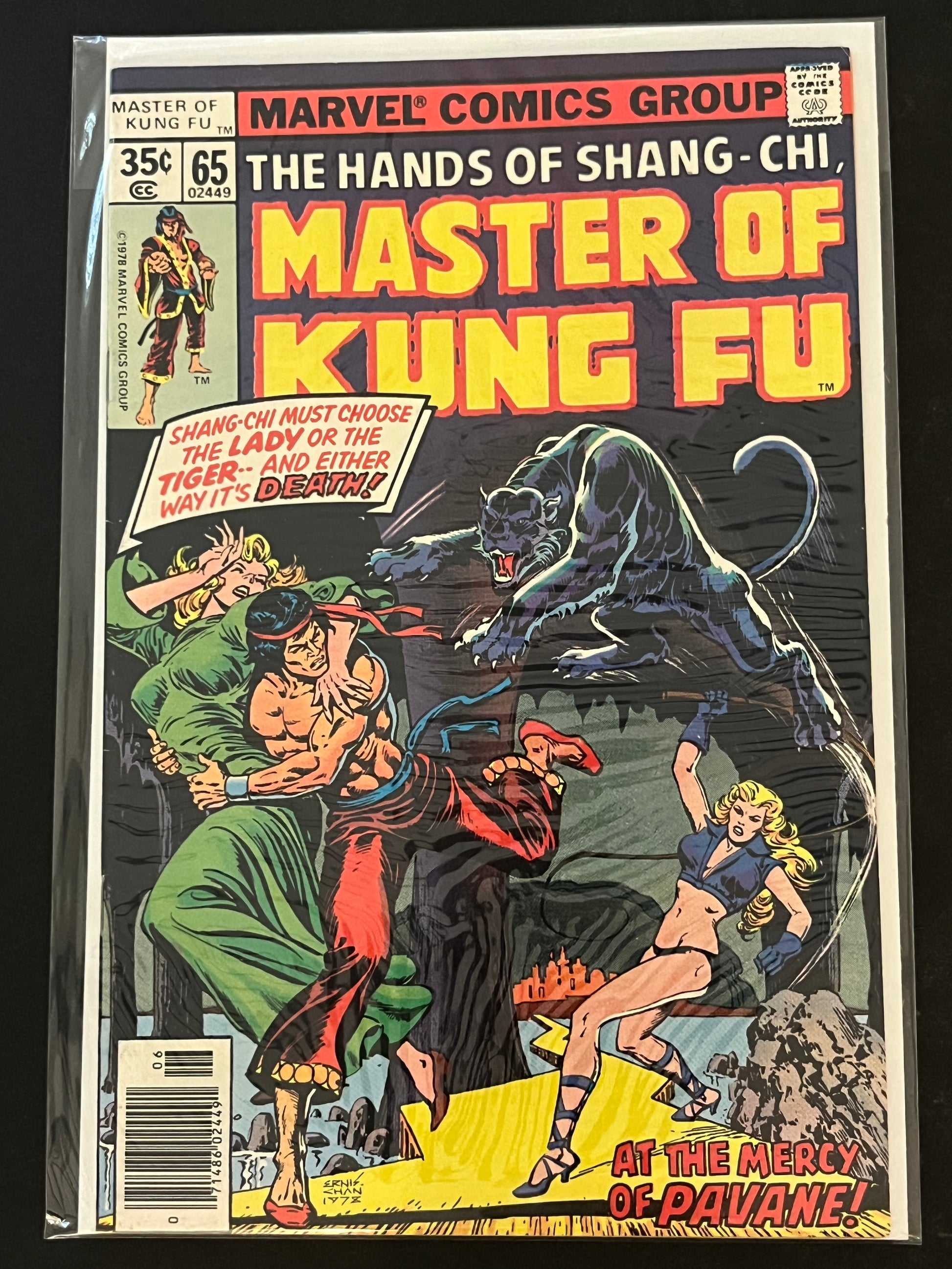 Hands of Shang-Chi, Master of Kung Fu 65 NM
