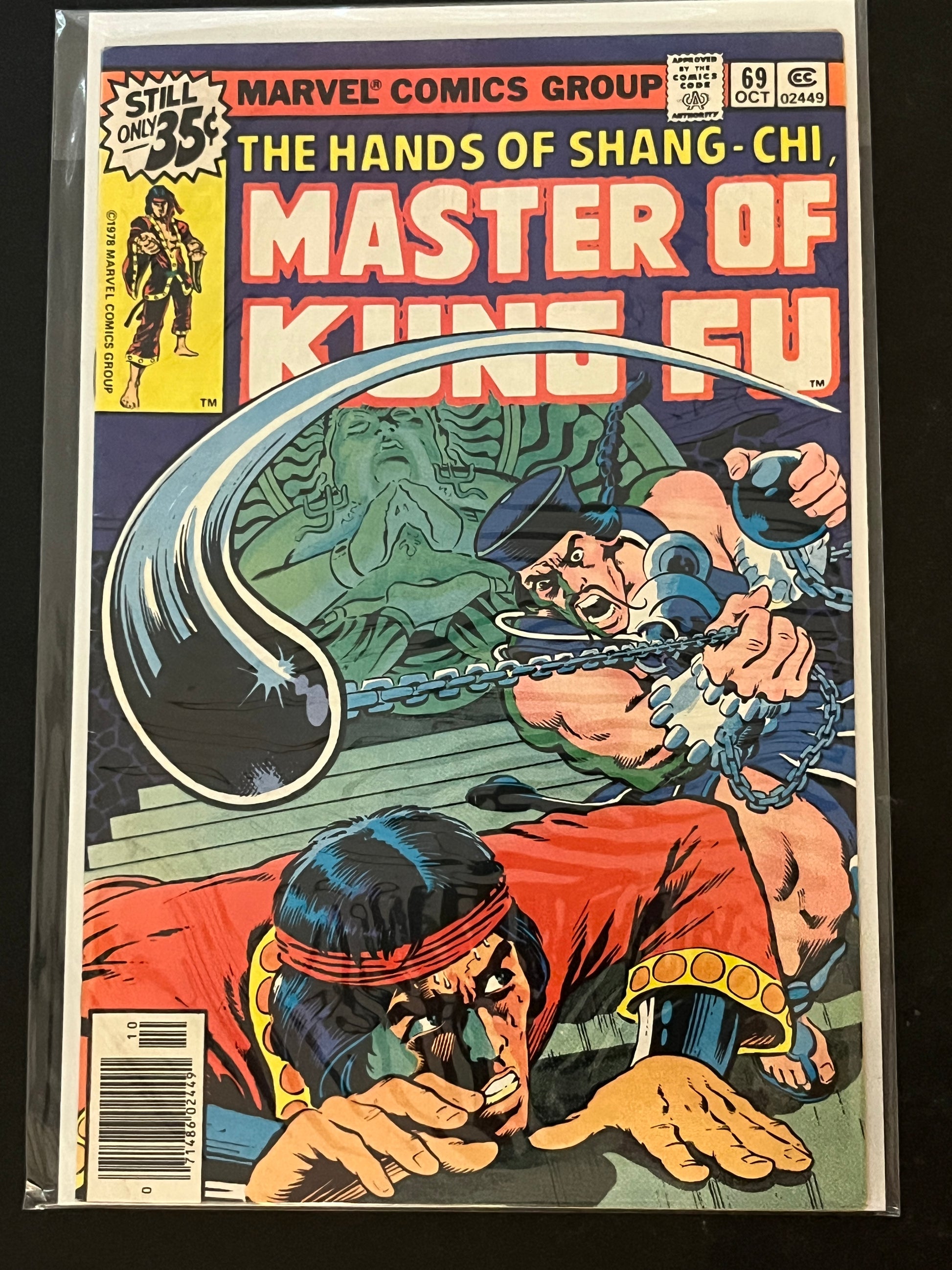 Hands of Shang-Chi, Master of Kung Fu 69 VF