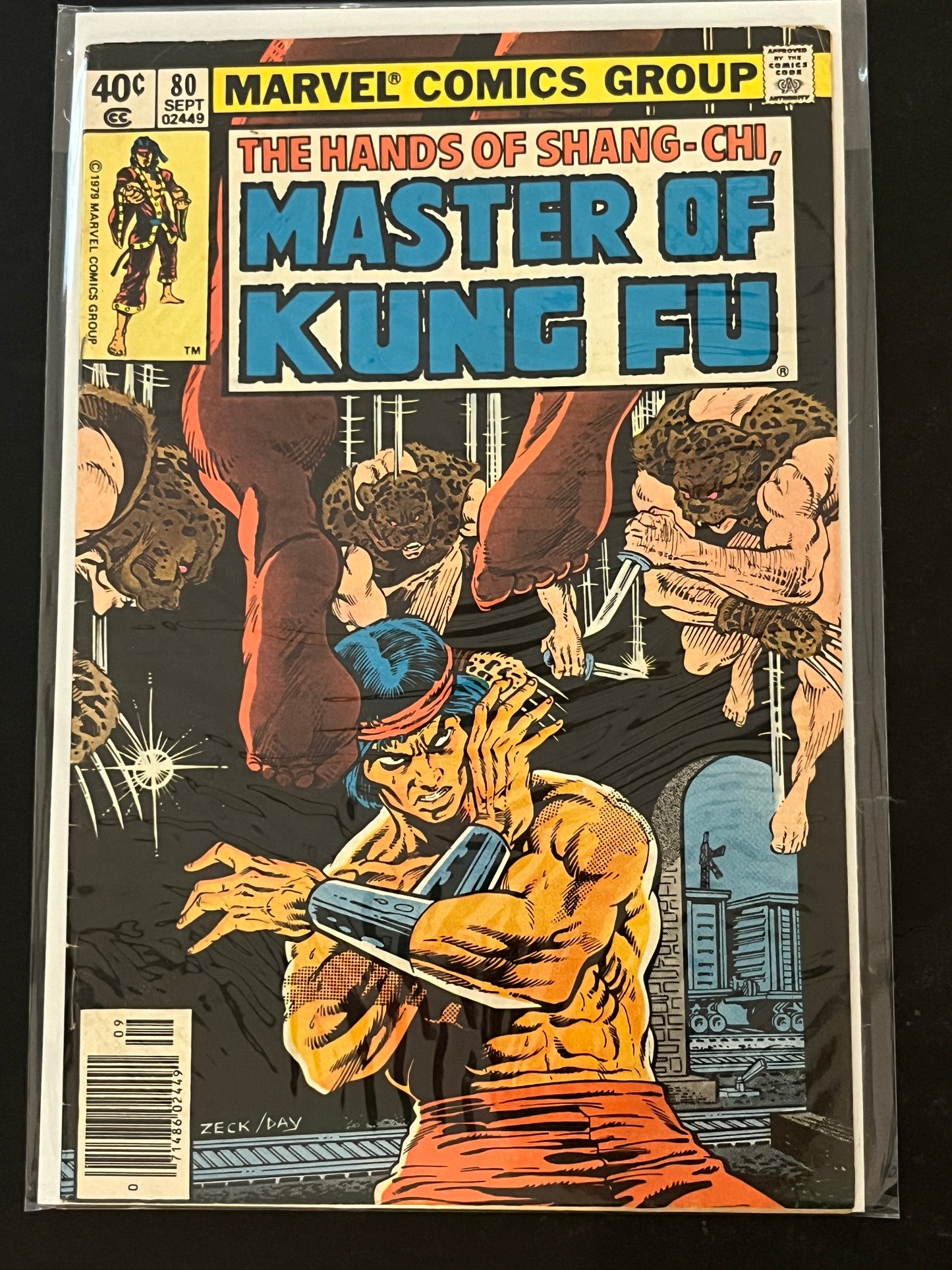 Hands of Shang-Chi, Master of Kung Fu 80 VF-