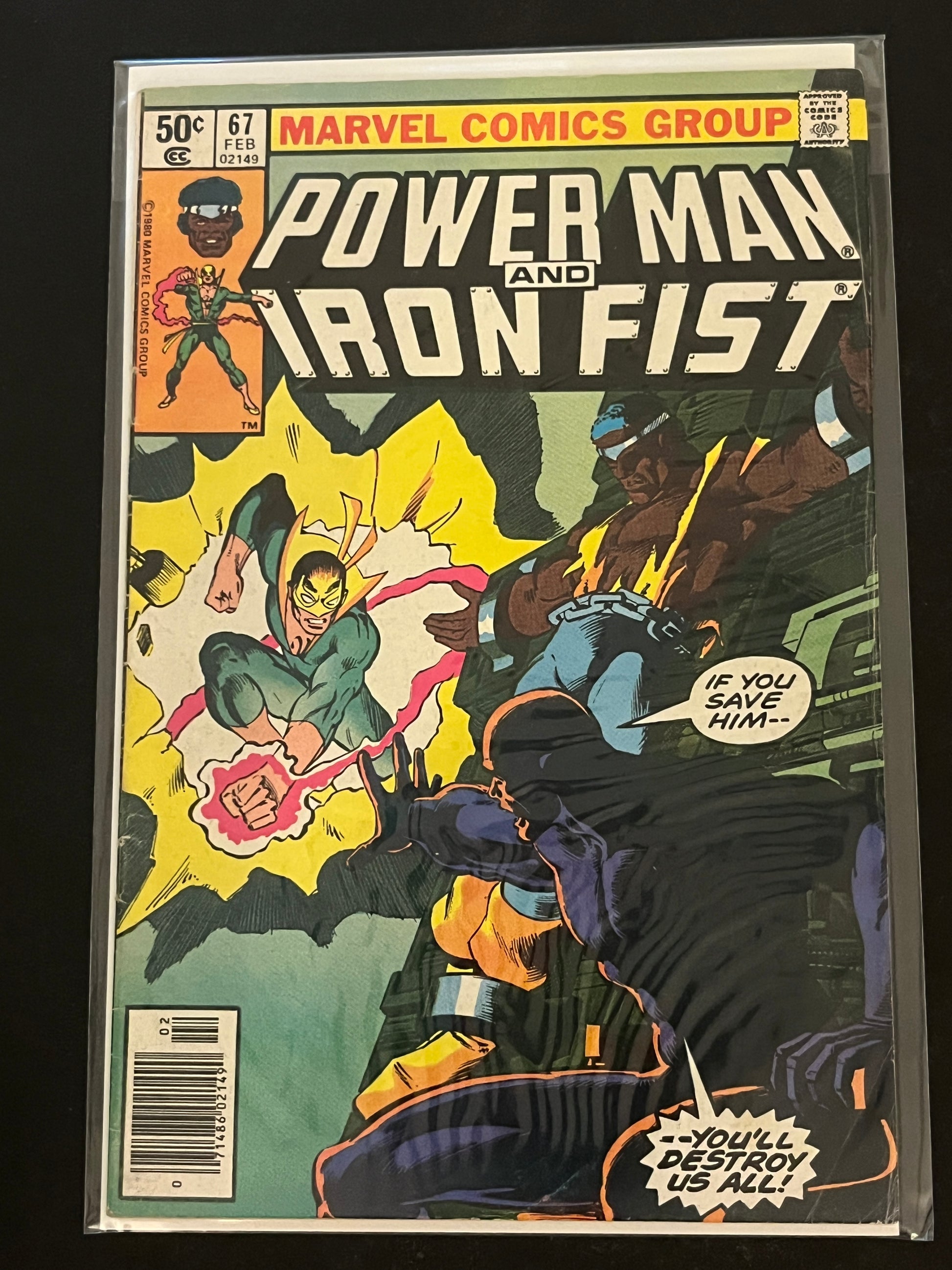 Power Man and Iron Fist 67 F-
