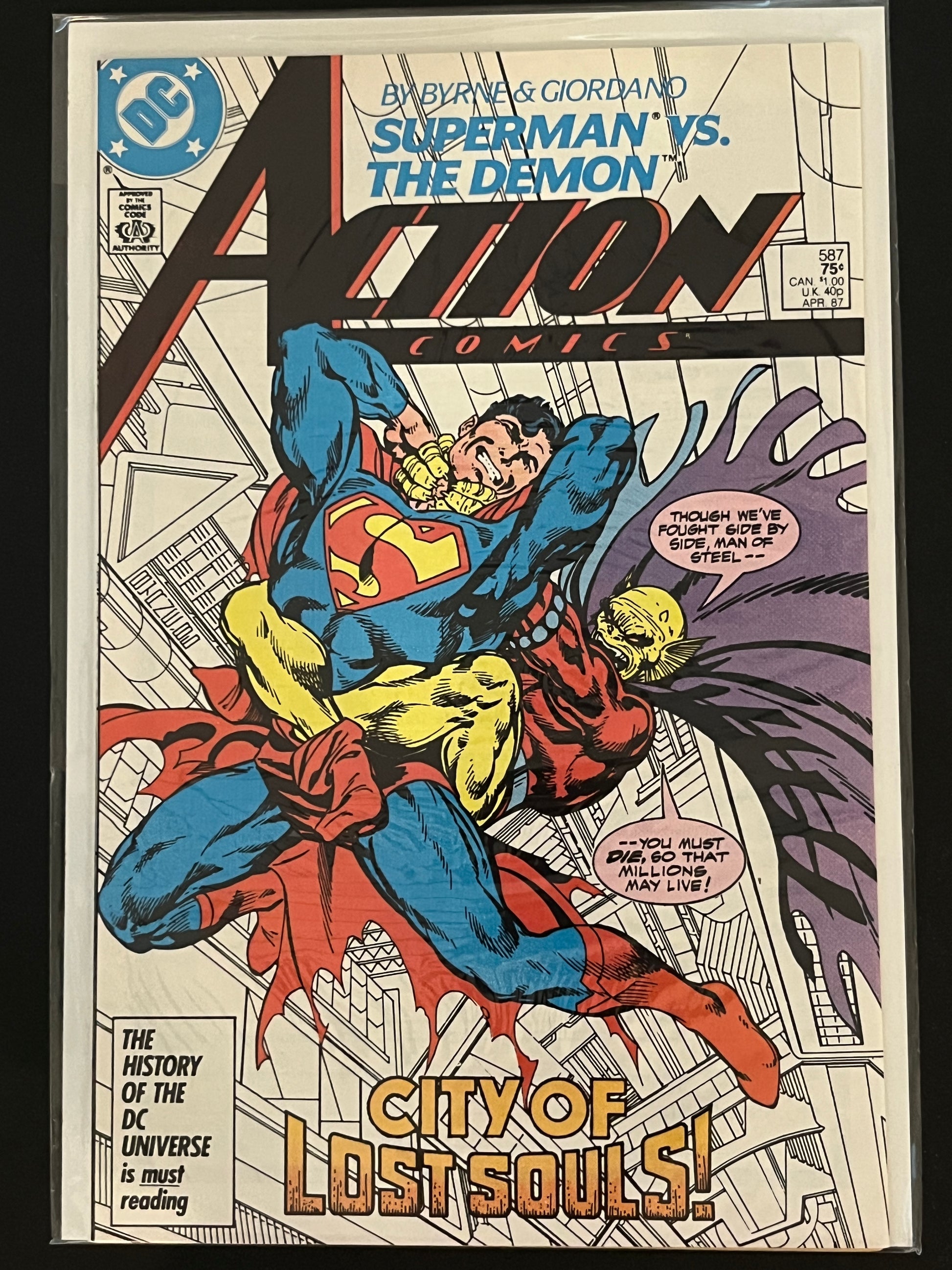 Action Comics 587 High Grade