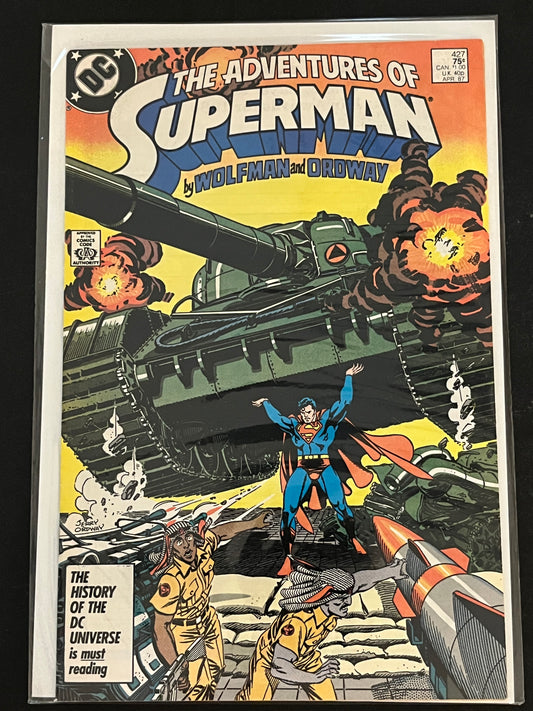 Adventures of Superman 427 High Grade