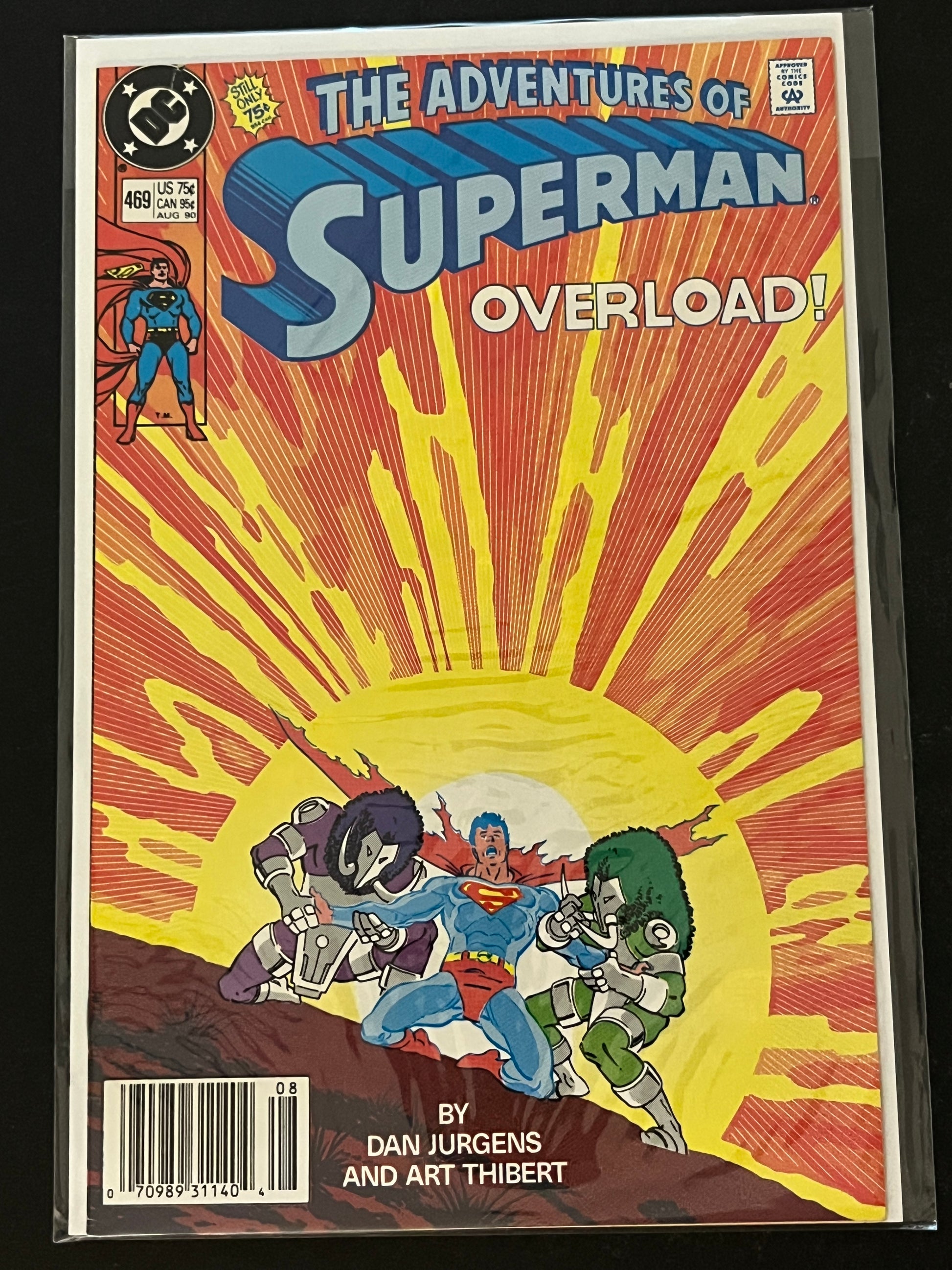Adventures of Superman 469 High Grade