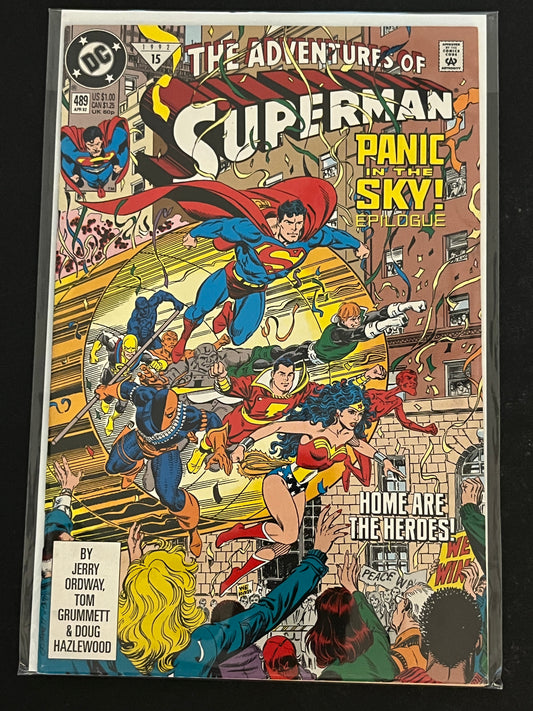 Adventures of Superman 489 High Grade