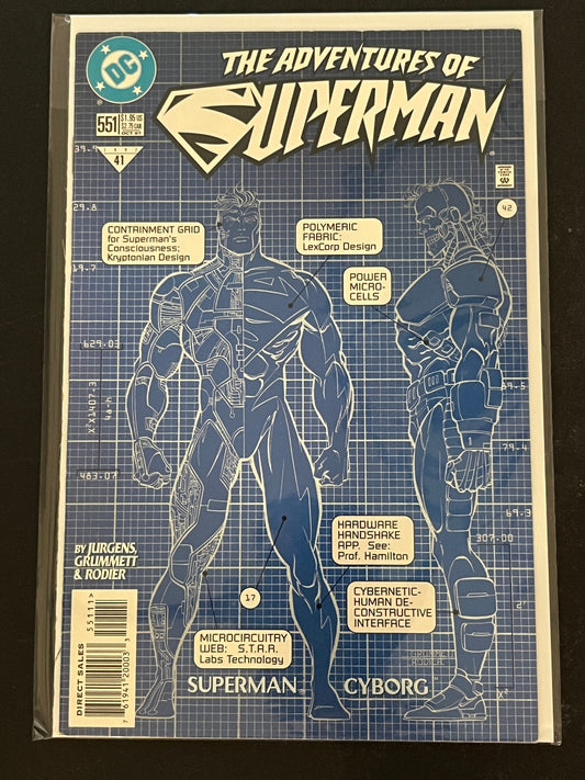 Adventures of Superman 551 High Grade