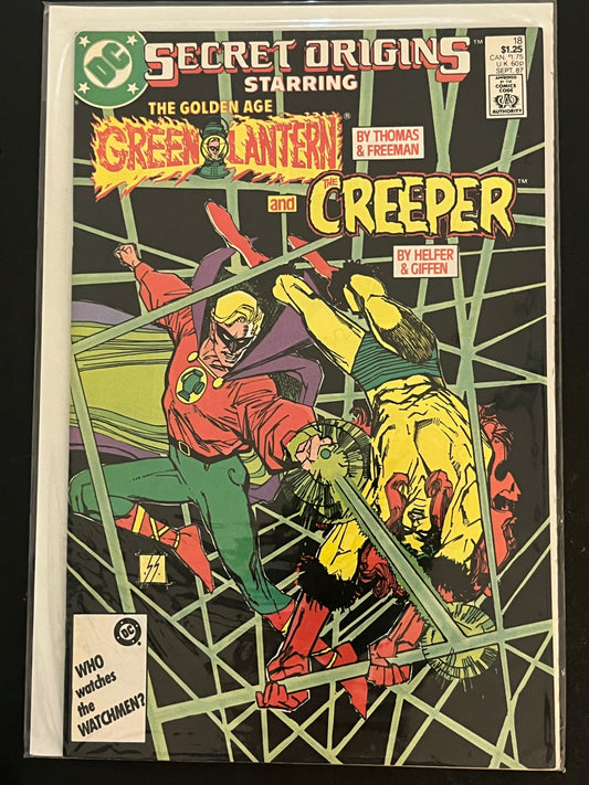 Secret Origins 18 High Grade
