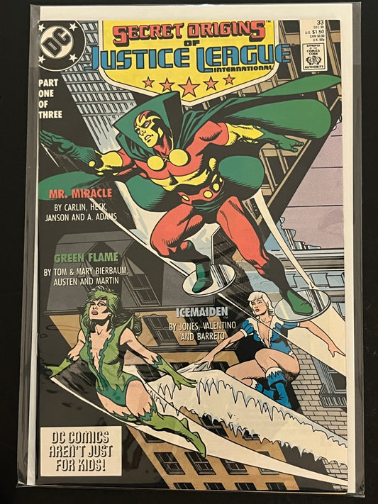 Secret Origins 33 High Grade