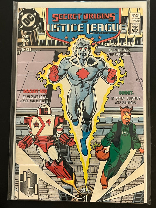 Secret Origins 34 High Grade