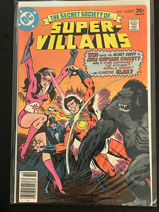 Secret Society of Super Villans 10 VF