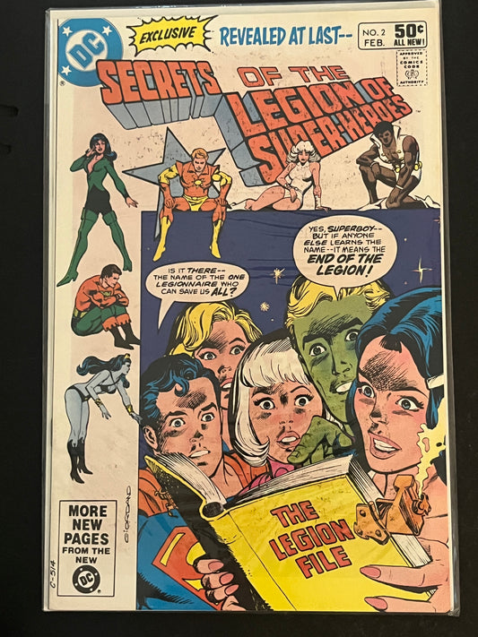 Secrets of the Leagion of Super-Heroes 2 Low Grade