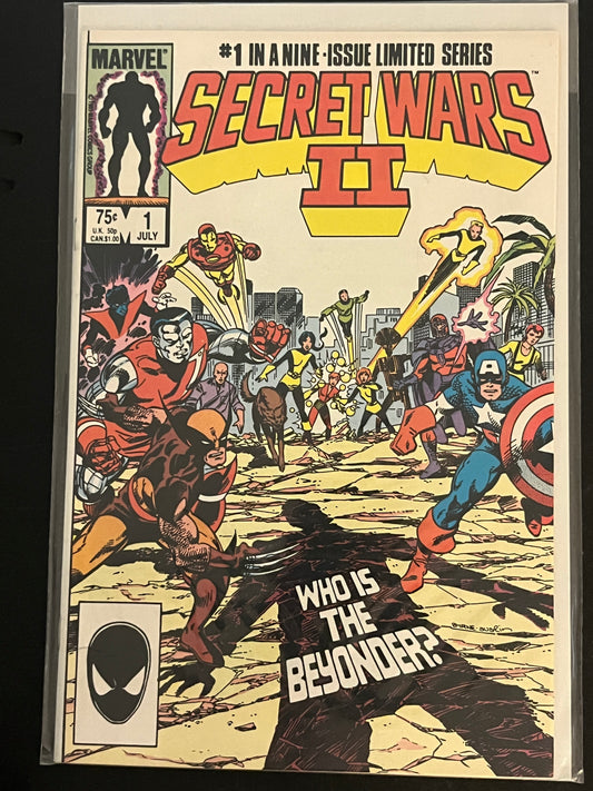 Secret Wars II 1 High Grade