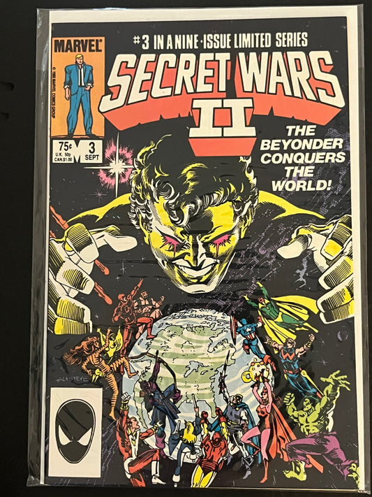 Secret Wars II 3 High Grade