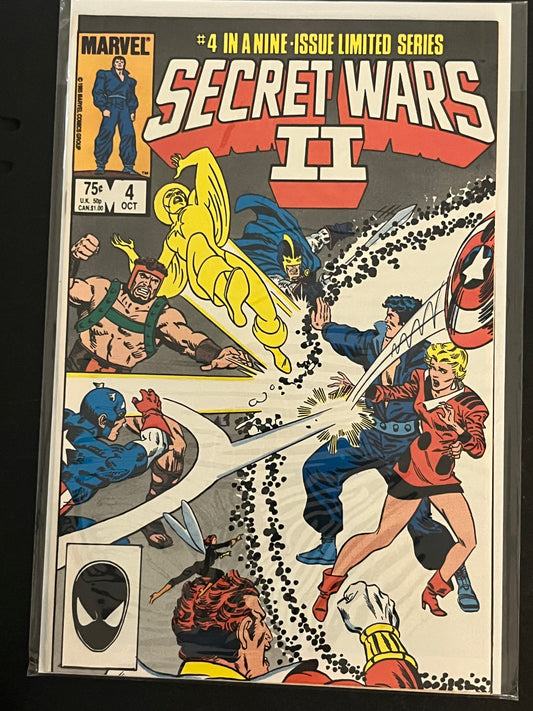 Secret Wars II 4 High Grade
