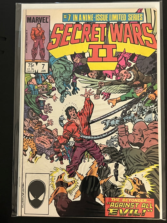 Secret Wars II 7 High Grade