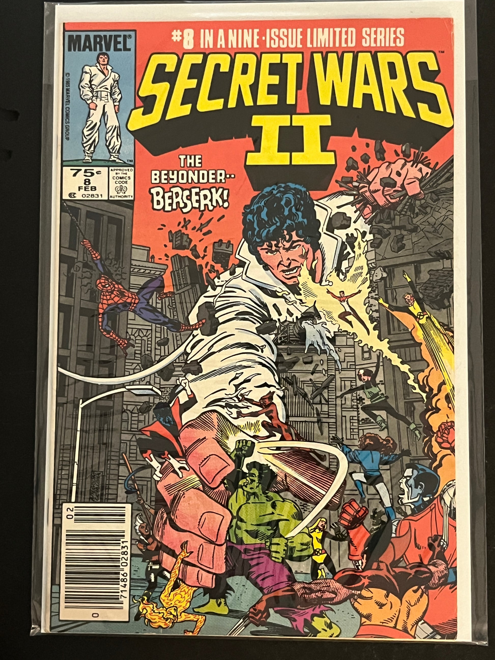 Secret Wars II 8 High Grade