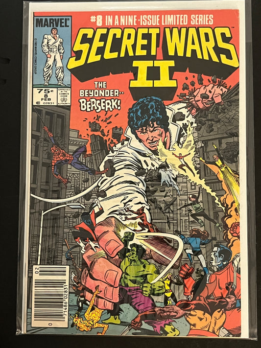 Secret Wars II 8 High Grade