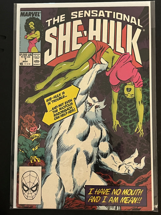 Sensational She-Hulk 7 High Grade