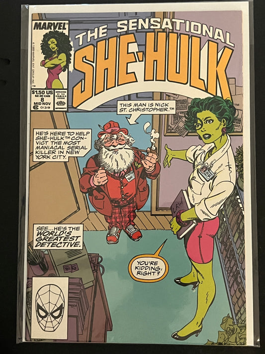 Sensational She-Hulk 8 High Grade