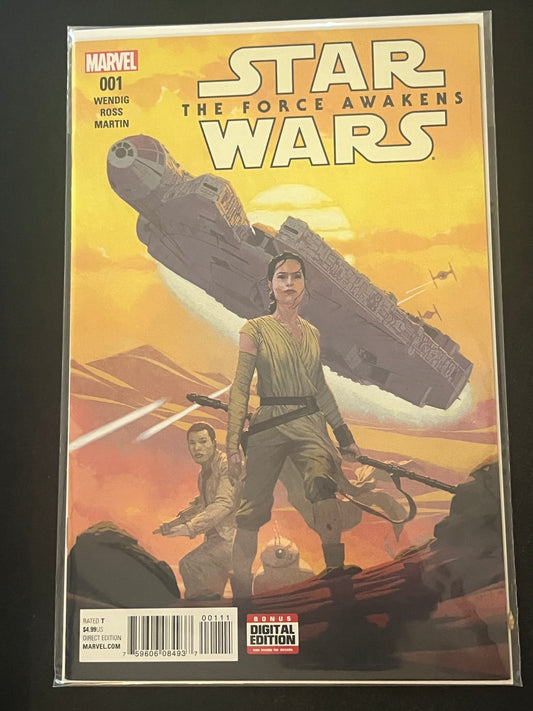 Star Wars The Force Awakens 1 NM