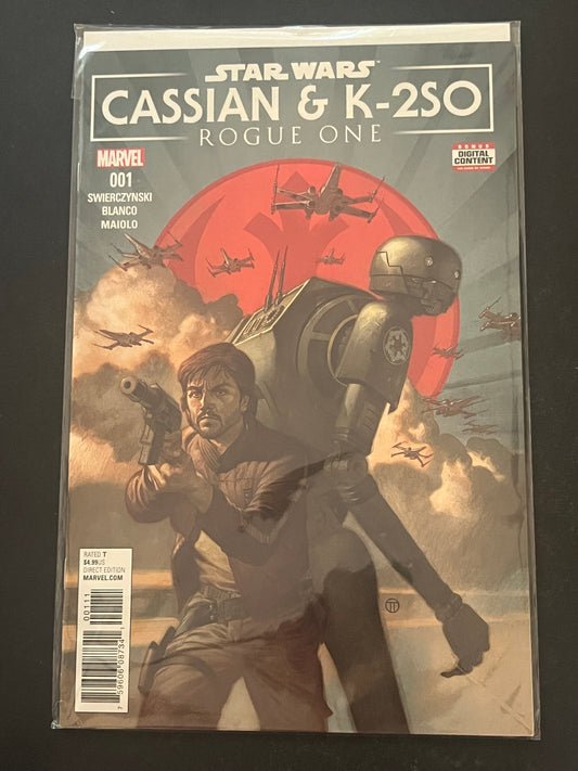 Star Wars Cassian & K-2SO 1 NM